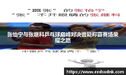 张怡宁与张继科乒乓球巅峰对决谁能称霸赛场荣耀之路